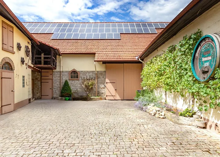 Apartamento Fuer 8 Personen In Ehemaligem Weingut Mit 4 Schlafzimmern Wörrstadt